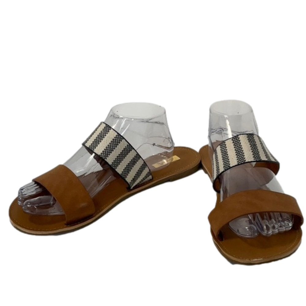 Quips Woven 2 Strap Sandals Size 10